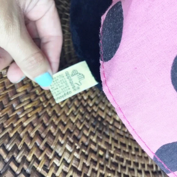 Vintage Applause Minnie Mouse Jumbo 25" Plush Stuffed Animal Doll Pink Black - Picture 5 of 6